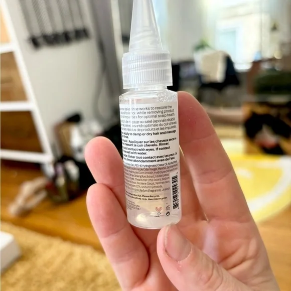 NWT Naturelab Perfect Clean Scalp Balancing Sake Rinse 20ml - Picture 7 of 7